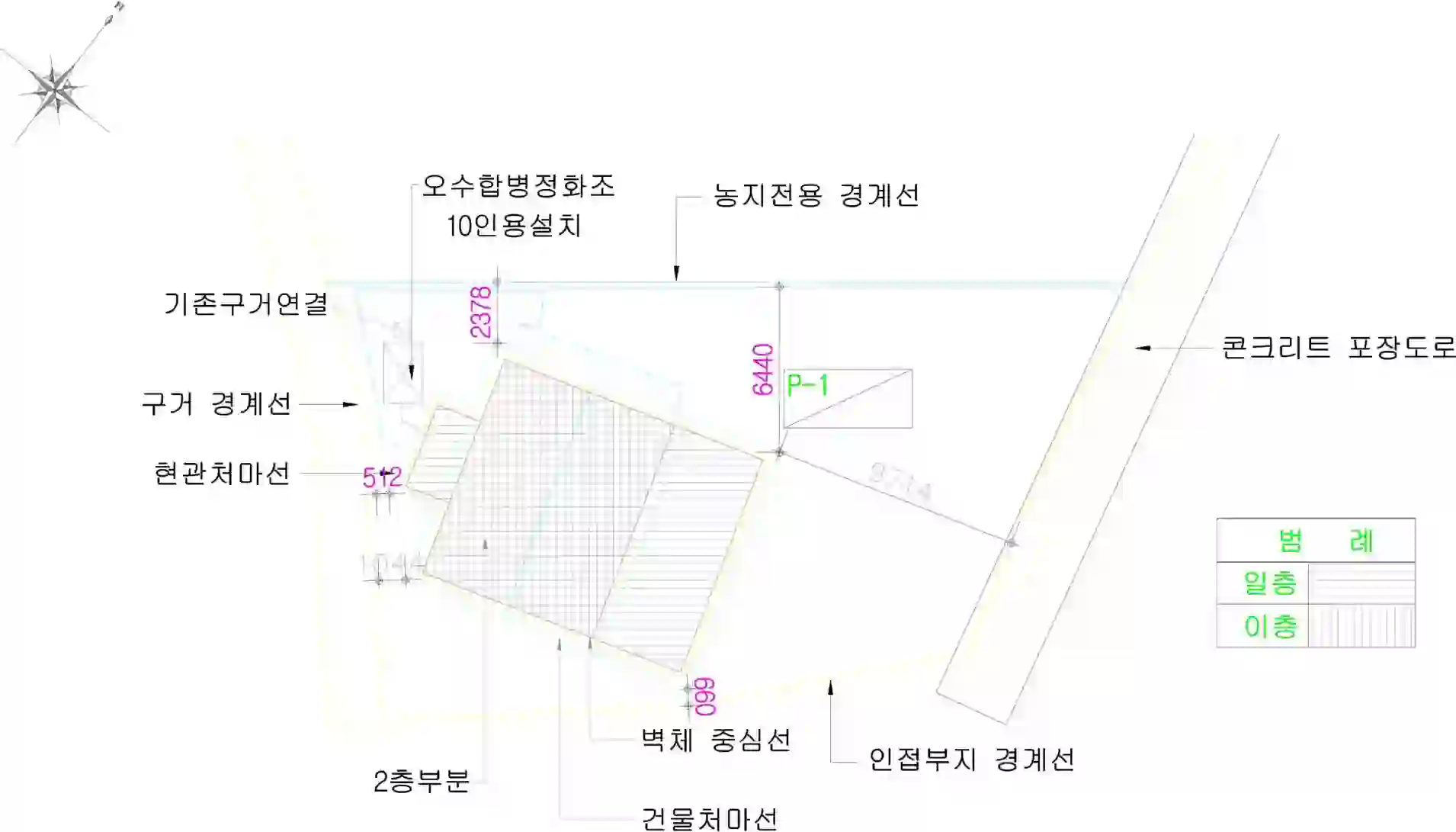망월리 1 배치도 이미지